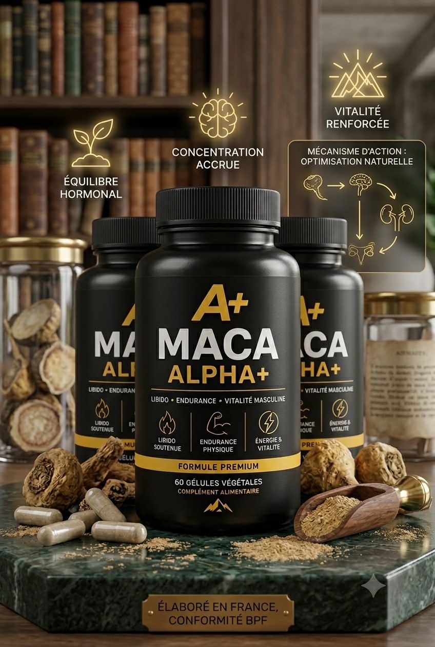 Maca Alpha+ – 60 Gélules